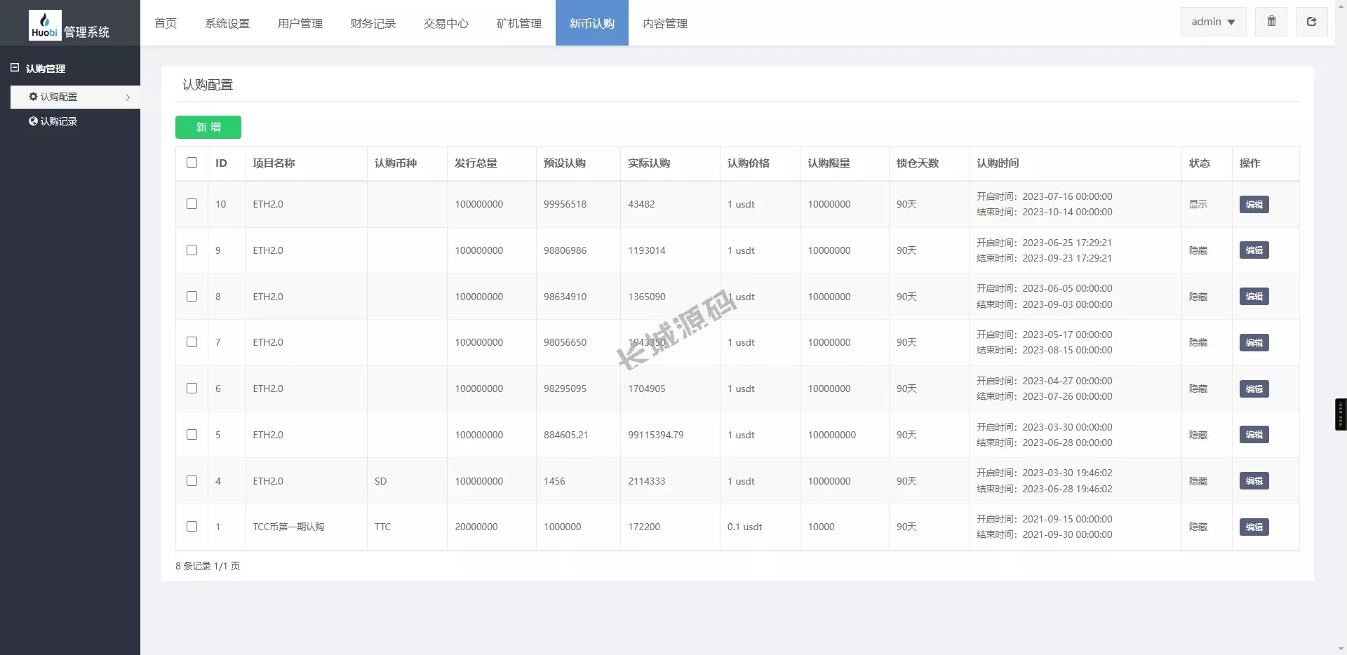 新UI区块链精品所/秒合约/币币交易/矿机源码